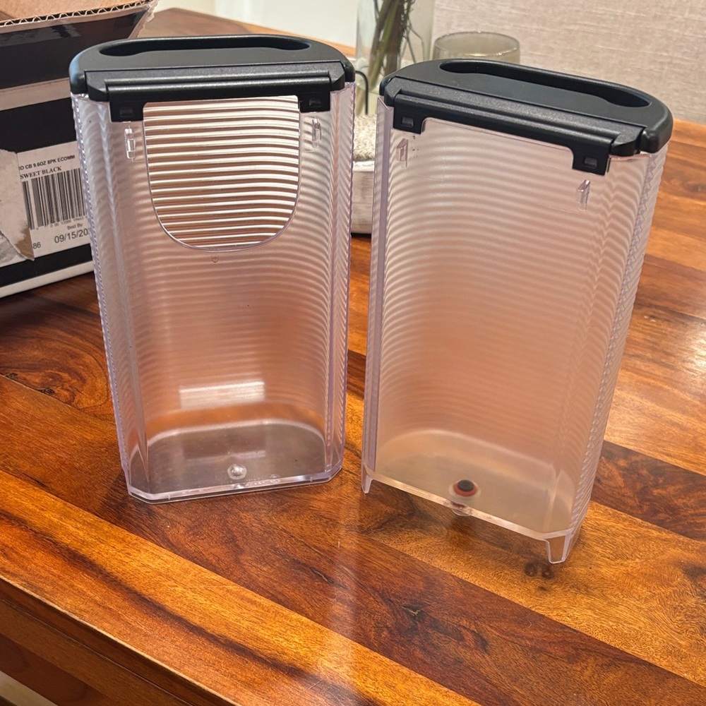 Nespresso water and pod container